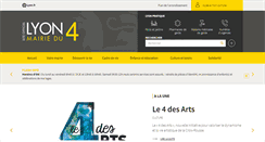Desktop Screenshot of mairie4.lyon.fr