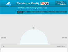 Tablet Screenshot of prodij.lyon.fr