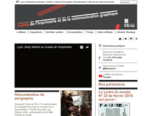 Tablet Screenshot of imprimerie.lyon.fr