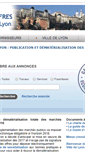 Mobile Screenshot of marches2.lyon.fr