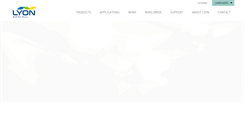 Desktop Screenshot of lyon.com.tw