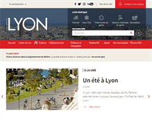 Tablet Screenshot of lyon.fr